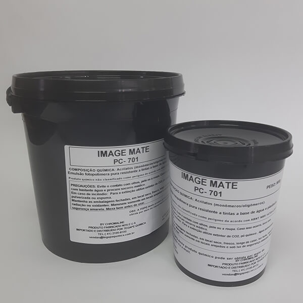 Emulsão a base de água Image Mate PC-701 fotopolímera pré sensibilizada