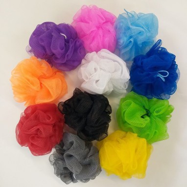 Esponja de banho - cores sortidas