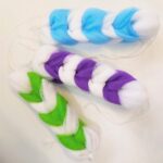 Esponja trançada de nylon kit cores diversas