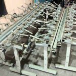 Esticador de tela para serigrafia visto de cima