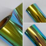 rolo do filme de recorte camaleão