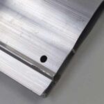 detalhe do rodo de alumínio