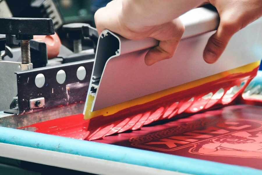 definição das imagens na confecção de matrizes serigráficas