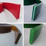 borrachas para rodo de serigrafia com perfil reto