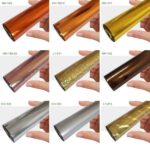 imagem com vários rolos de diversas cores da fita hot stamping