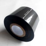 Rolo de ribbon hot stamping preto